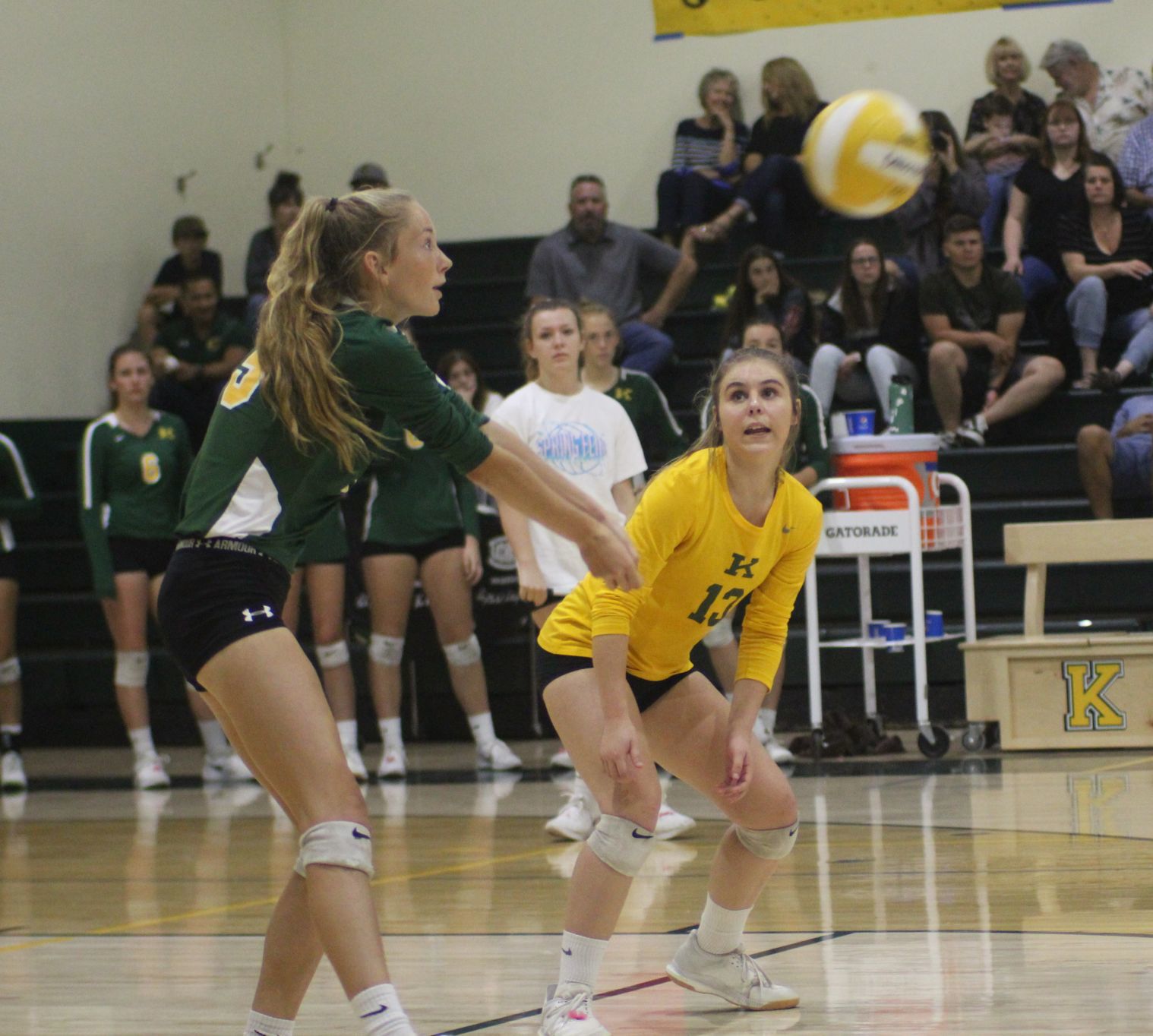 Vikings sweep the Bears on senior night